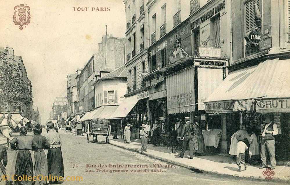 cartes postales europe france collection tout paris 175