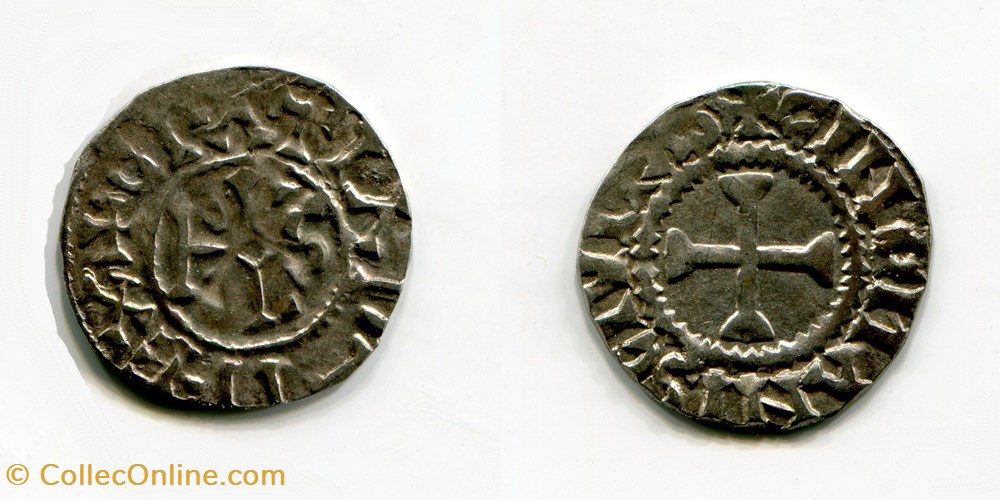 Carolingienne - CHARLES II le Chauve monnaies france carolingiennes carolingienne charles ii le chauve