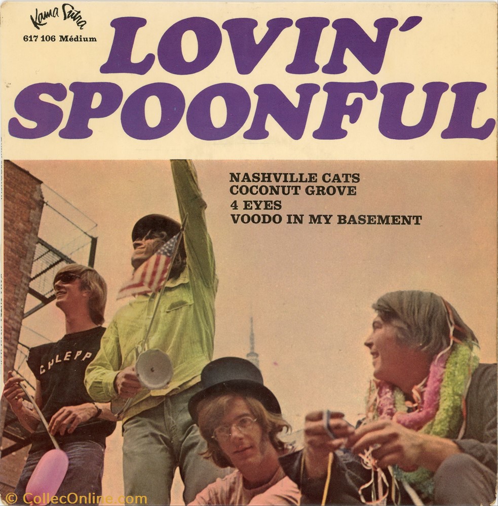 musique instrument vinyle disque tour the lovi spoonful nashville cats