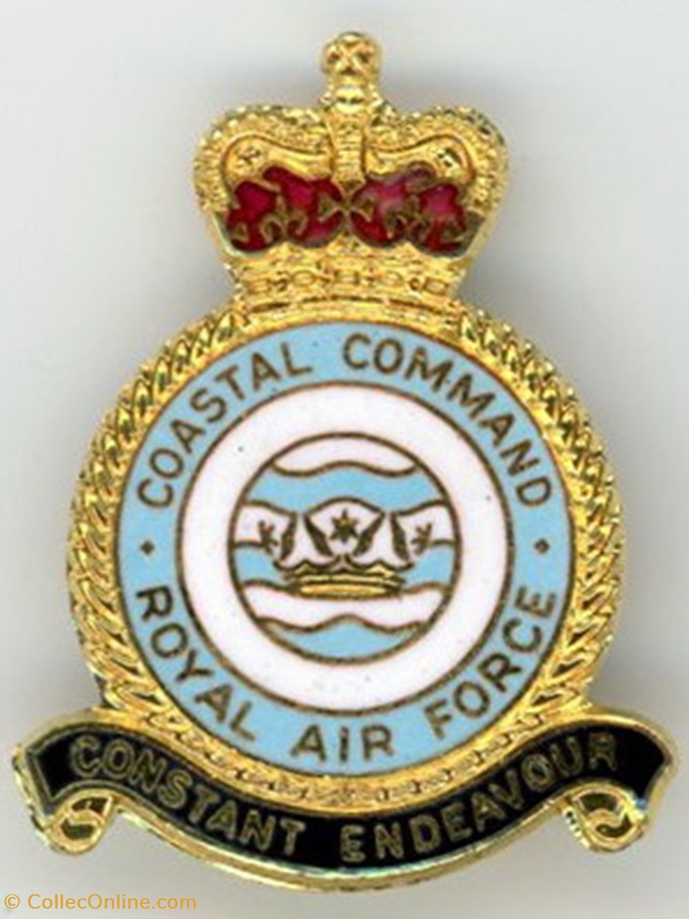 Insigne R.A.F - Coastal Command militaria medailles insignes insigne r a f coastal command