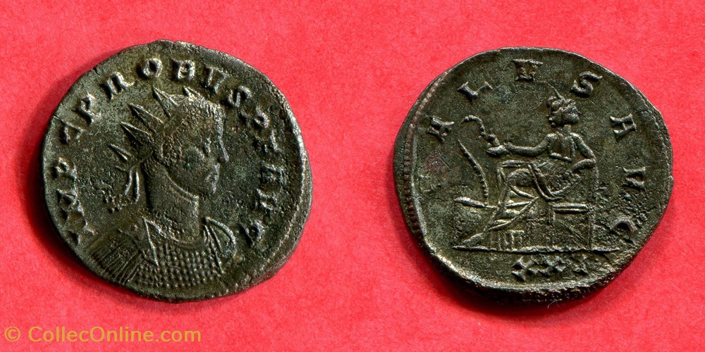 PROBUS - SALVS AVG - RIC 562 monnaie antique jc ap romaine republicaine imperiale probus salvs avg ric 562