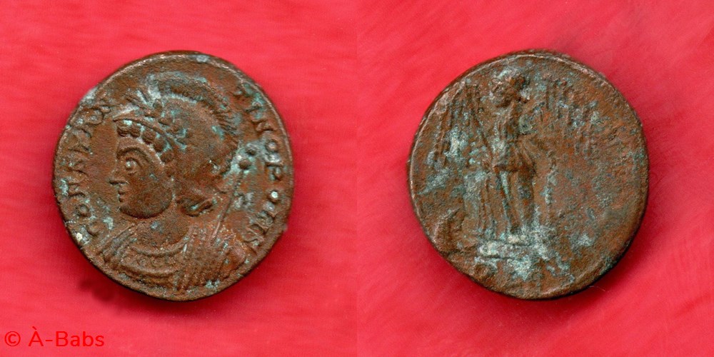 CONSTANTINOPLE - VICTORIA - RIC 241 monnaies antiques romaines imperiales et republicaines constantinople victoria ric 241