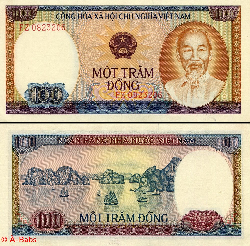 VIETNAM - PICK 088 b - 100 ÐONG - 1985 billets asie vietnam pick 088 b 100 ong 1985