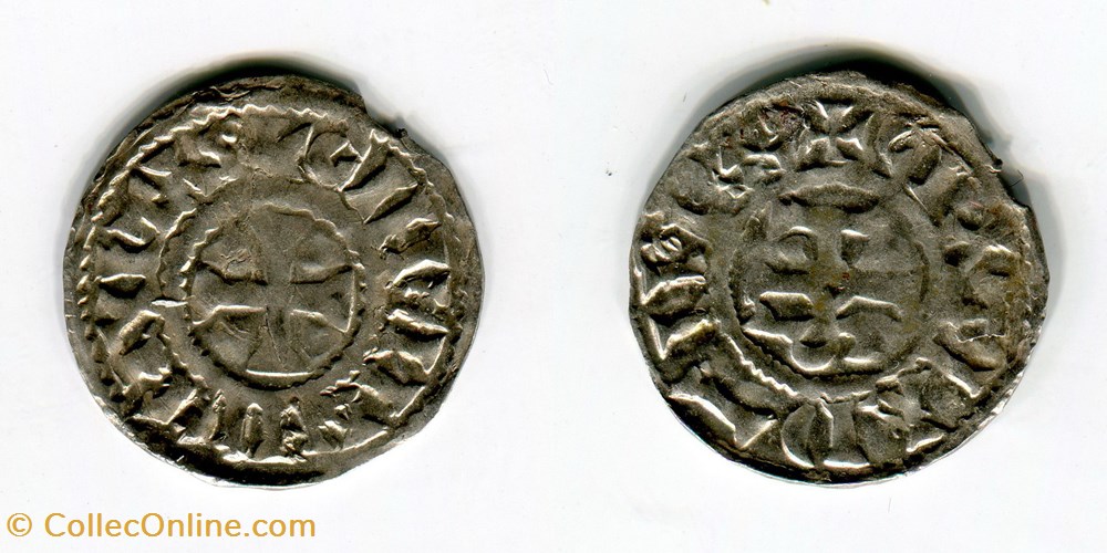 Carolingienne - CHARLES II le Chauve monnaies france carolingiennes carolingienne charles ii le chauve