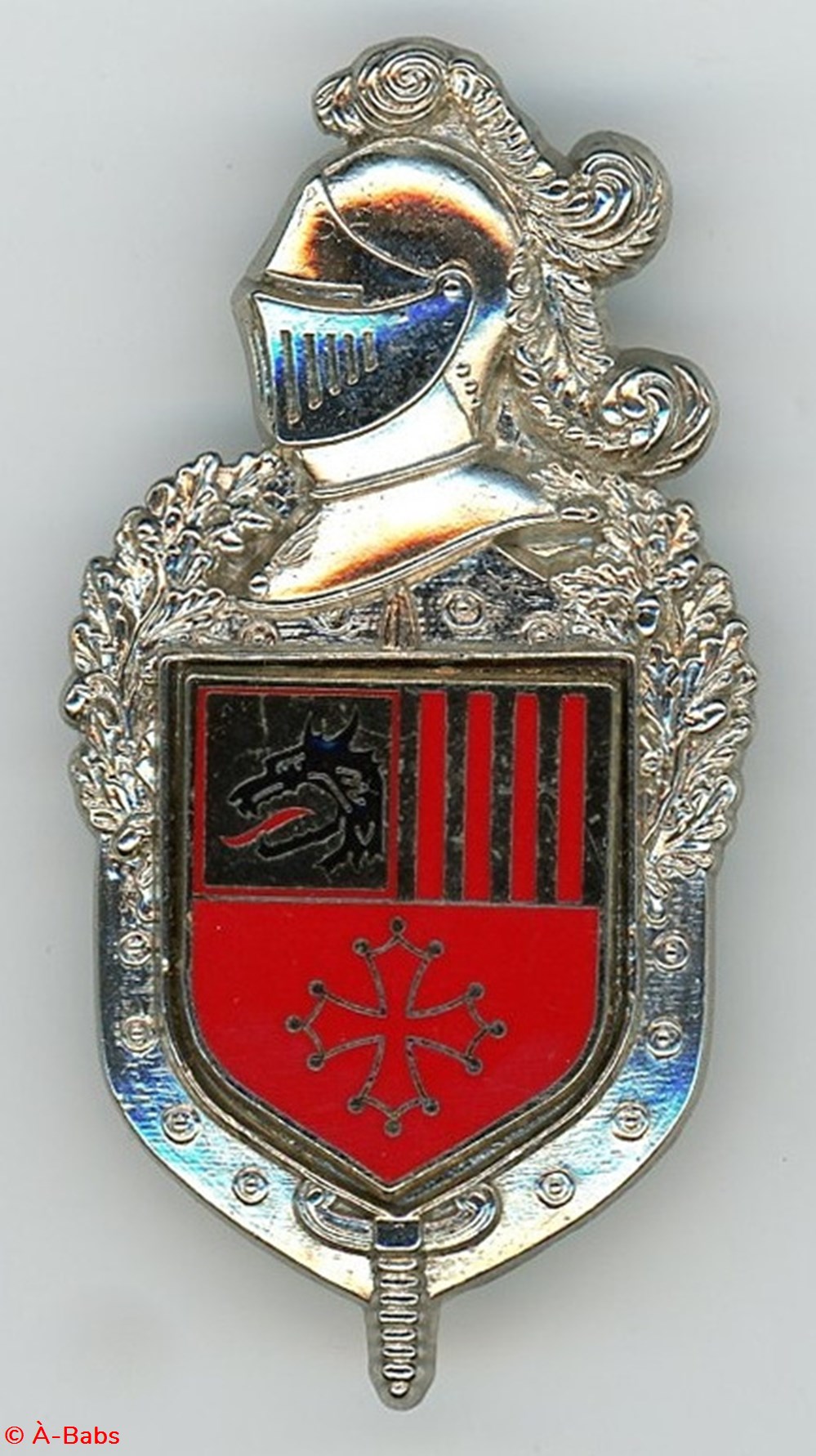 militaria medailles insignes insigne gendarmerie c c r g languedoc roussillon montpellier