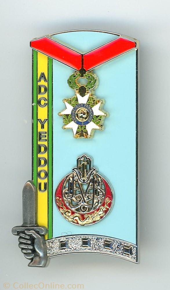 Insigne ENSOA - 313° Promotion Yeddou Saïd militarium medaille insigne ensoa 313 promotion yeddou said