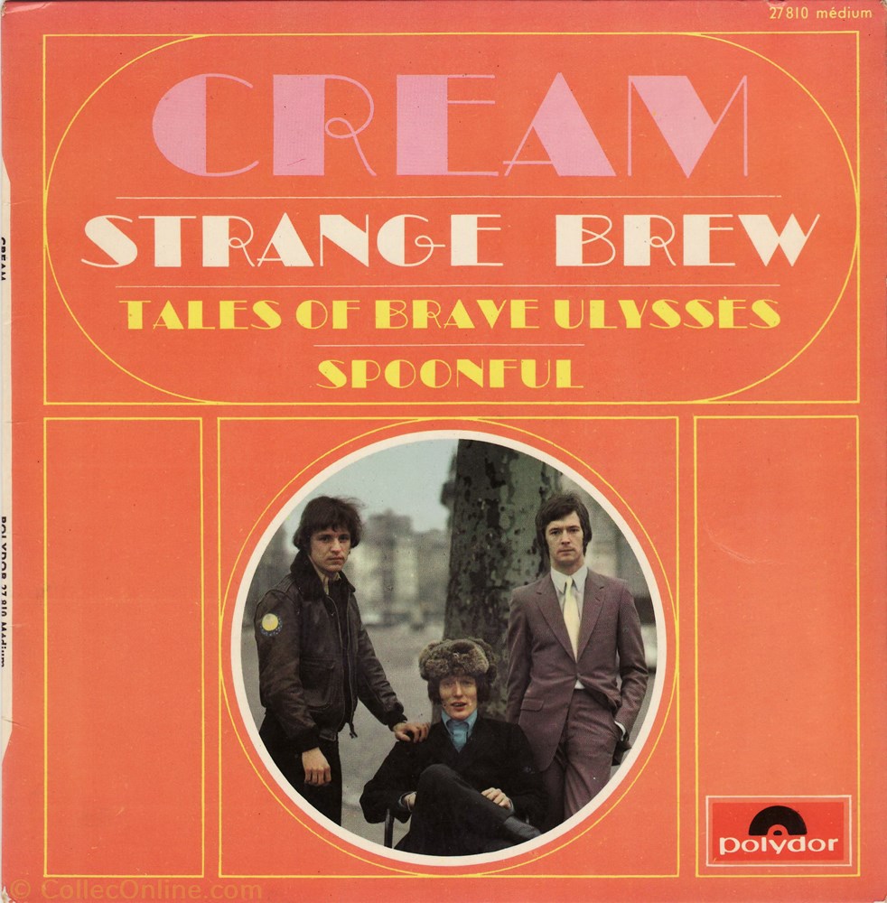 musique instrument vinyle disque tour cream strange brew
