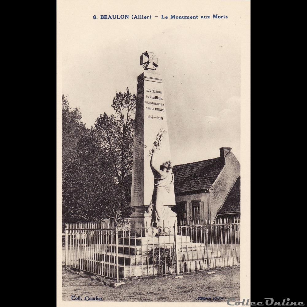 03 - Beaulon carte postale france auvergne 03 beaulon