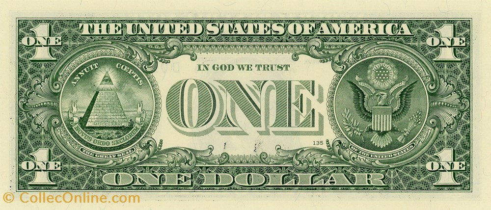 billet amerique du nord etat uni d 1 federal reserve notes small size 2013 series