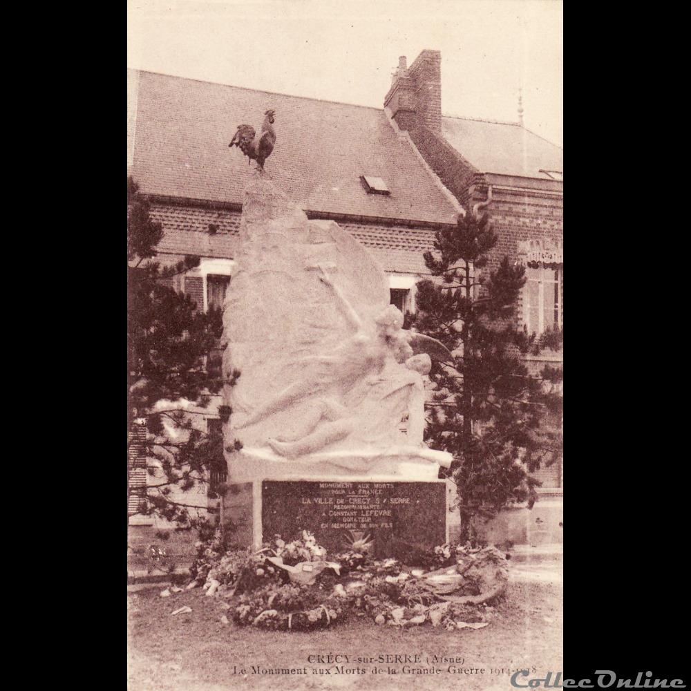 02 - Crécy sur Serre carte postale france picardie 02 crecy sur serre