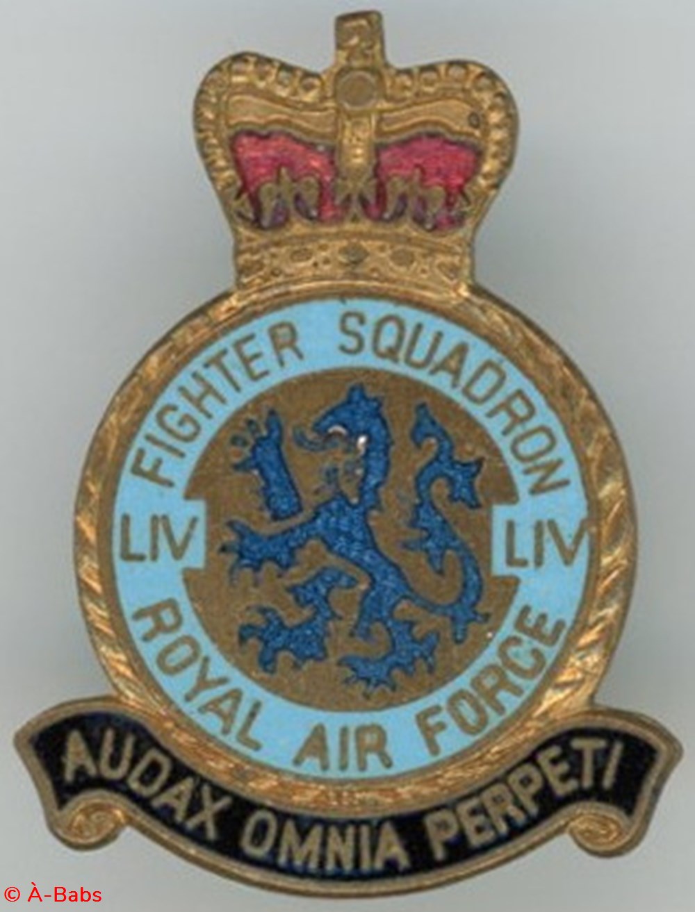 militaria medailles insignes insigne r a f 54 squadron
