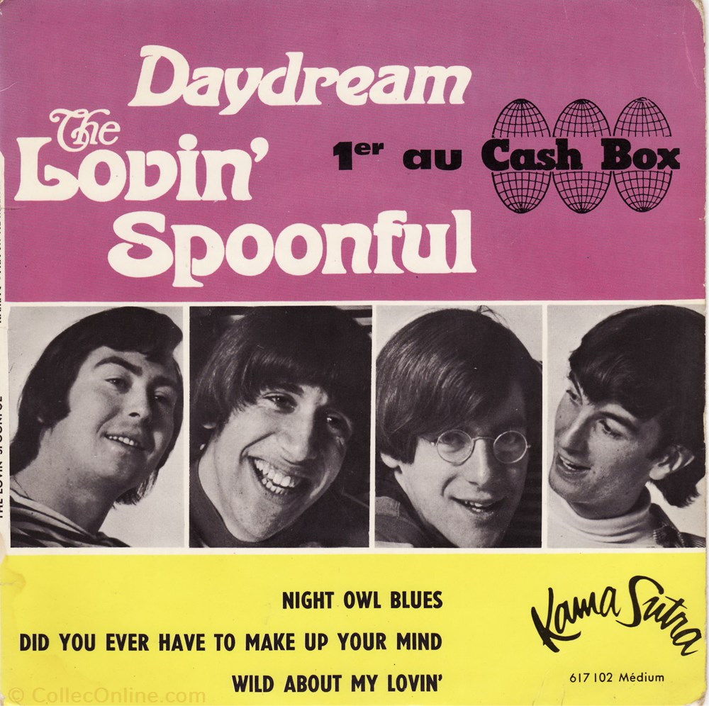 The Lovin' Spoonful - Daydream musique instrument vinyle disque tour the lovi spoonful daydream