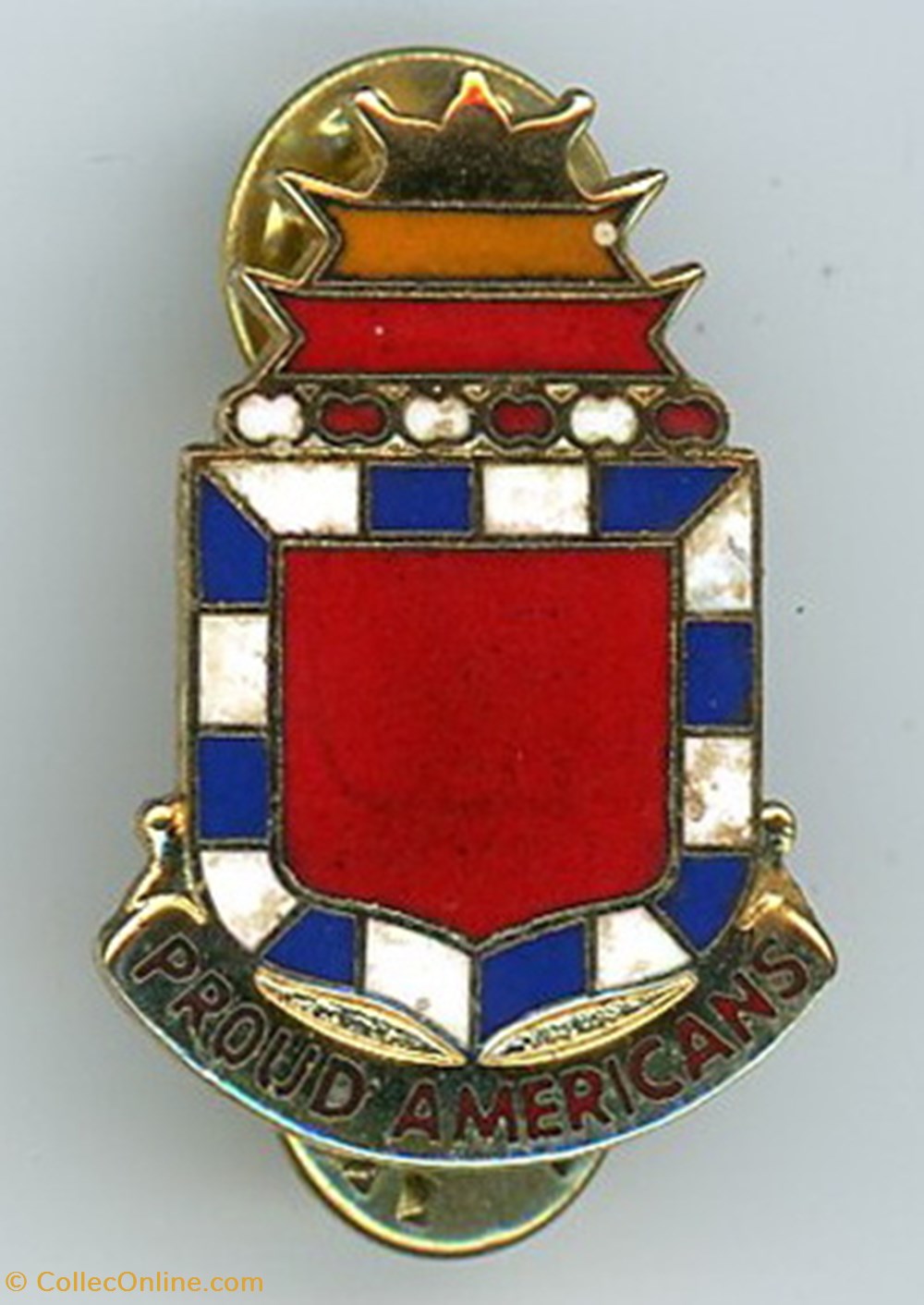 militaria medailles insignes us 32nd field artillery regiment