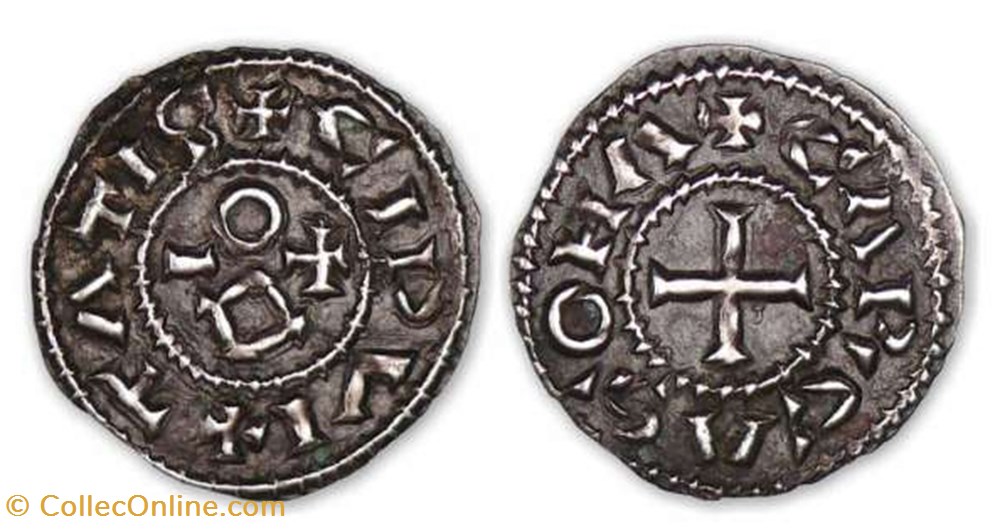 Féodale - LANGUEDOC - Comté de Carcassonne - Raymond 1er monnaies france feodales feodale languedoc comte de carcassonne raymond 1er