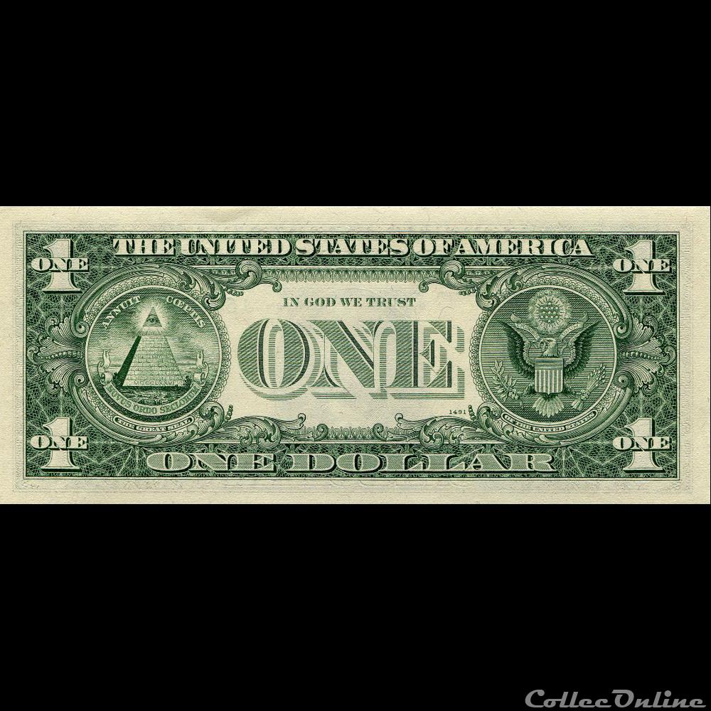 J- 1$ Federal Reserve Notes - Small Size 1969B Series billet amerique du nord etat uni j 1 federal reserve notes small size 1969b series