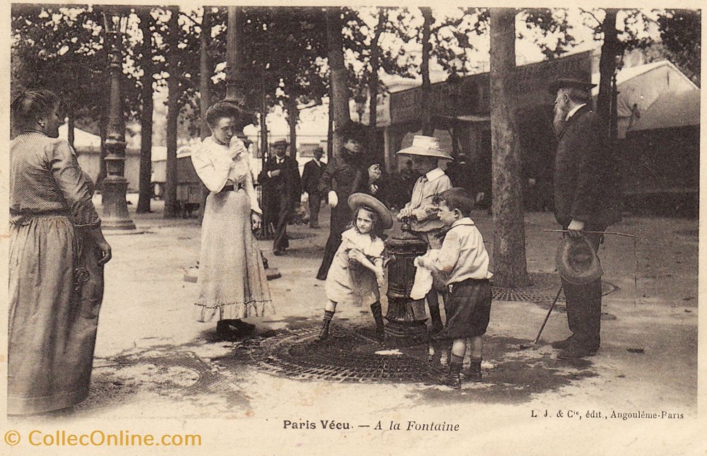 cartes postales europe france collection paris vecu n 035