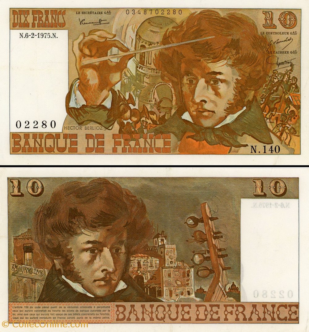 billets europe france 10 francs