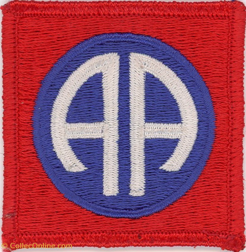 Parachutiste - Patch 82° Airborne - USA militarium medaille insigne parachutiste patch 82 airborne usa