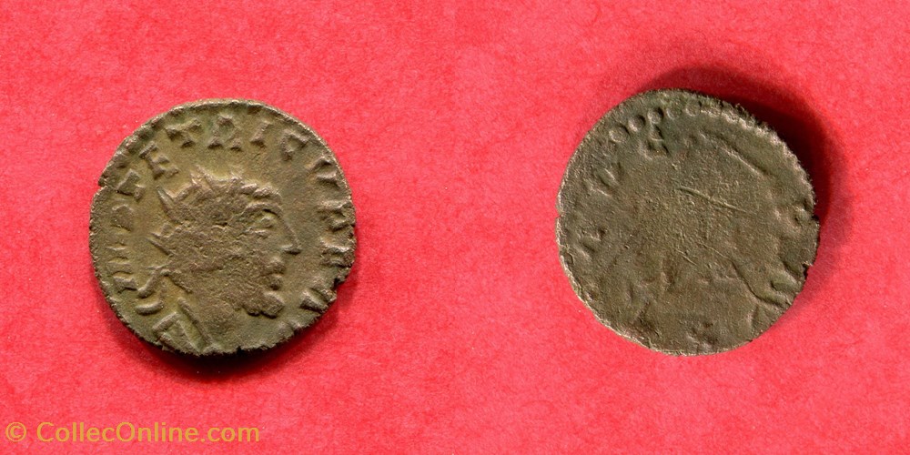 TETRICUS IMITATION BARBARE ? monnaie antique av jc ap romaine republicaine imperiale tetricus imitation barbare