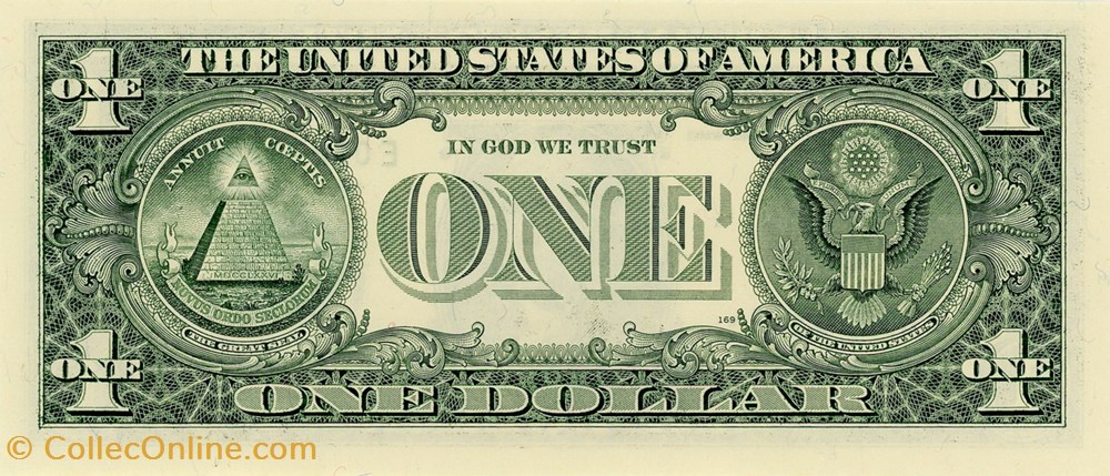 E- 1$ Federal Reserve Notes - Small Size 2003A Series billets amerique du nord etats unis e 1 federal reserve notes small size 2003a series