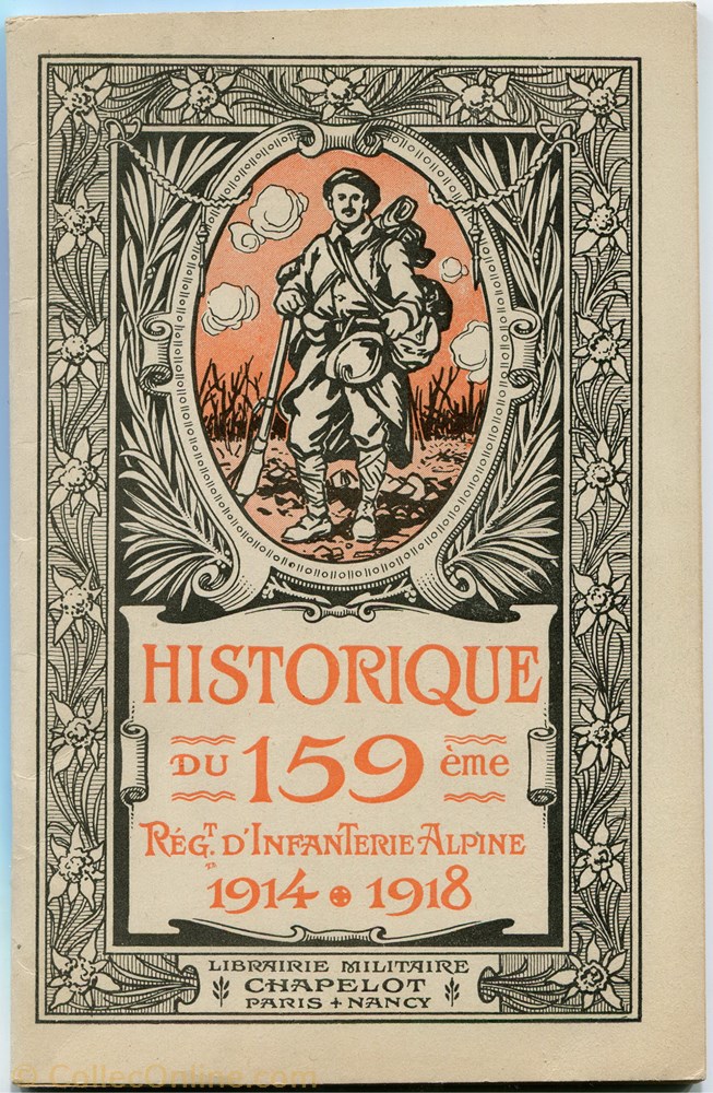 militarium livre revue catalogue historique du 159 regiment infanterie alpine