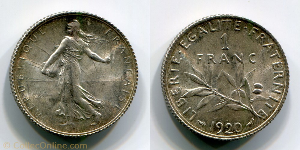 Monnaie trésor Mémé et Pépé - 1920 monnaies monde france monnaie tresor meme et pepe 1920