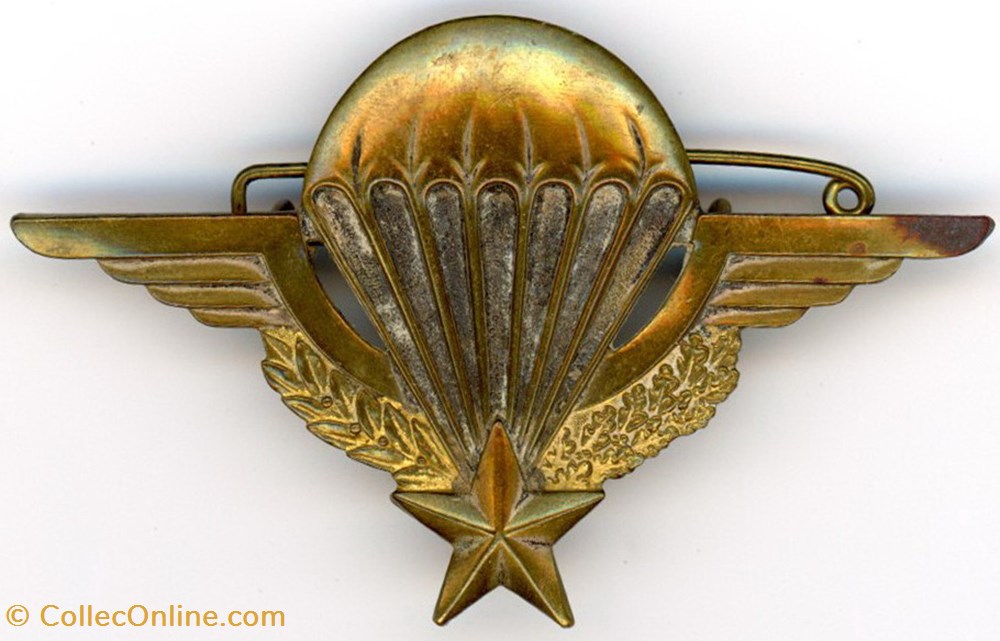 Brevet parachutiste militaria medailles insignes brevet parachutiste
