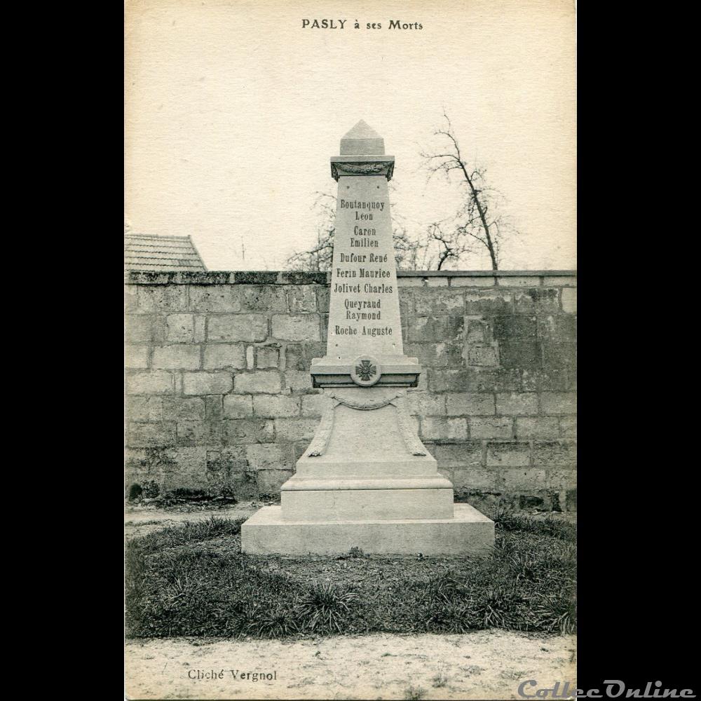 02 - Pasly carte postale france picardie 02 pasly
