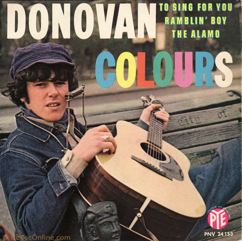 musique instrument vinyle disque tour donovan colours