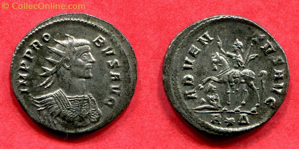 PROBUS - ADVENTVS AVG - RIC 157 monnaie antique jc ap romaine republicaine imperiale probus adventvs avg ric 157