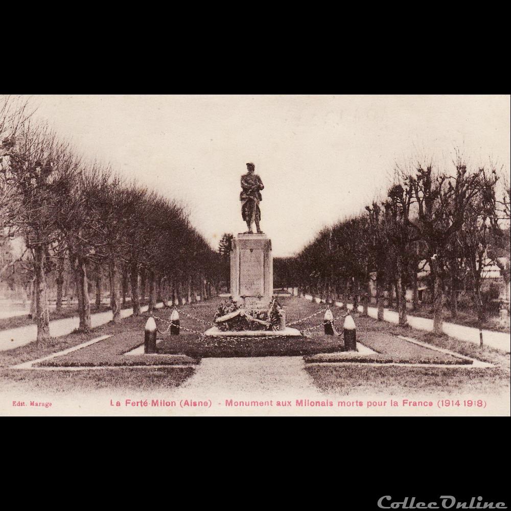 02 - La Ferté Milon carte postale france picardie 02 la ferte milon
