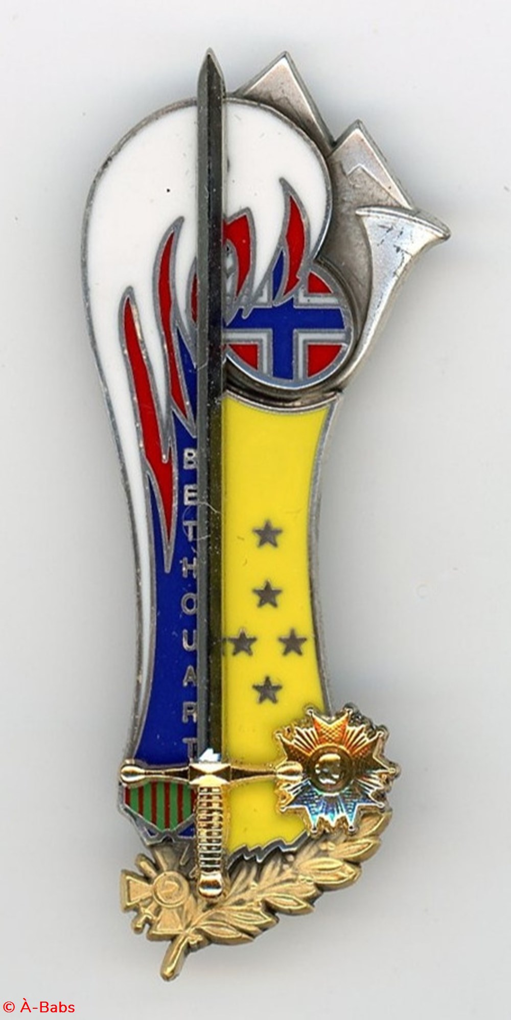 militaria medailles insignes insigne saint cyr 187 promotion general bethouart
