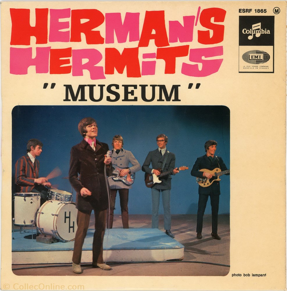 musique instrument vinyle disque tour hermas hermits museum