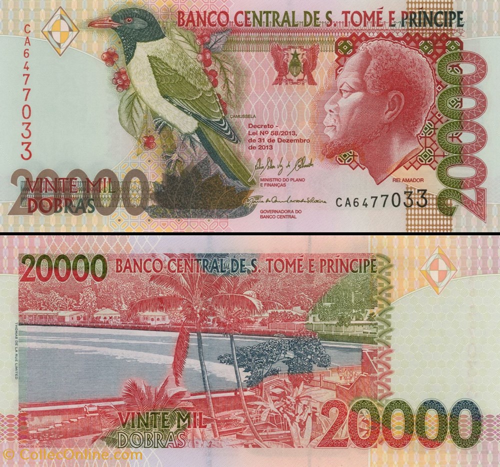 SAO TOME ET PRINCIPE - PICK 67e - 20 000 DOBRAS - 2013 billets afrique sao tome et principe pick 67e 20 000 dobras 2013