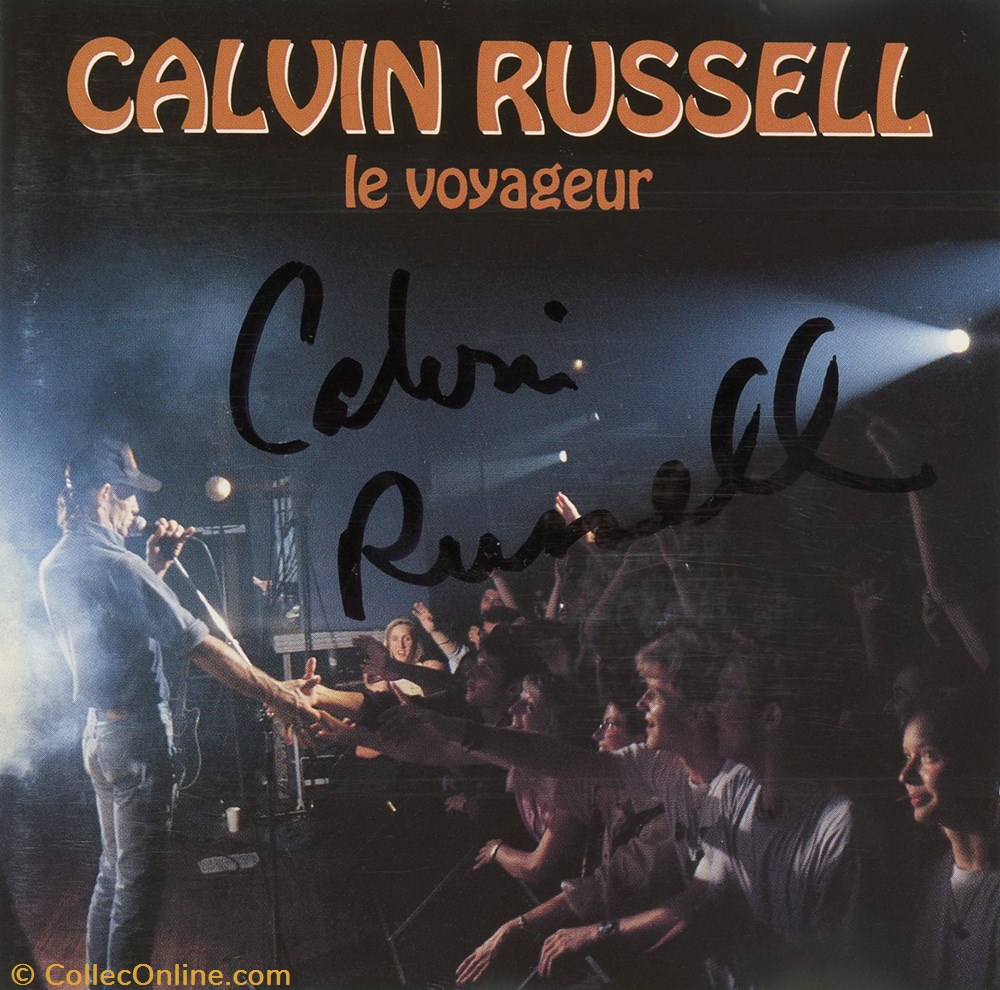 Calvin Russell - – Le Voyageur - Live ! musique instrument cd calvin russell le voyageur live