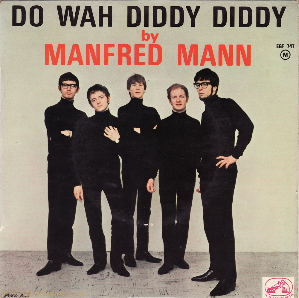 musique instrument vinyle disque tour manfred mann do wah diddy diddy