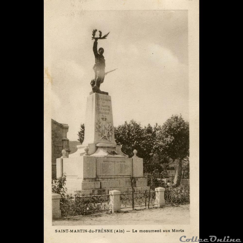 01 - Saint-Martin-du-Frêne carte postale france auvergne 01 saint martin du frene
