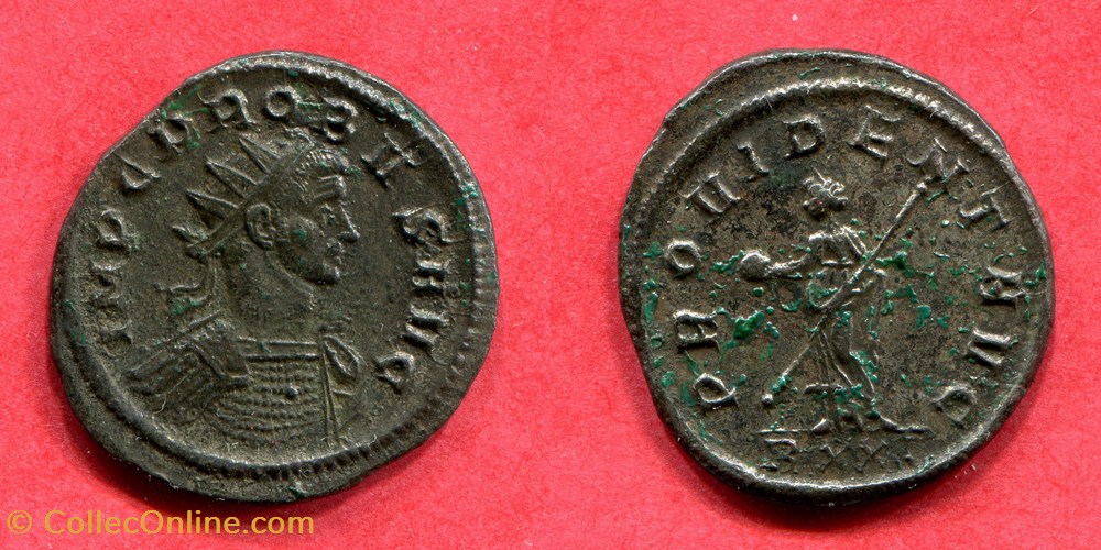 PROBUS - PROVIDENT AVG - RIC 552 monnaie antique jc ap romaine republicaine imperiale probus provident avg ric 552