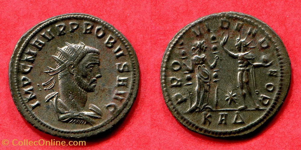 PROBUS - PROVIDEN DEOR - RIC 845 monnaie antique av jc a ap romaine republicaine imperiale probus providen deor ric 845