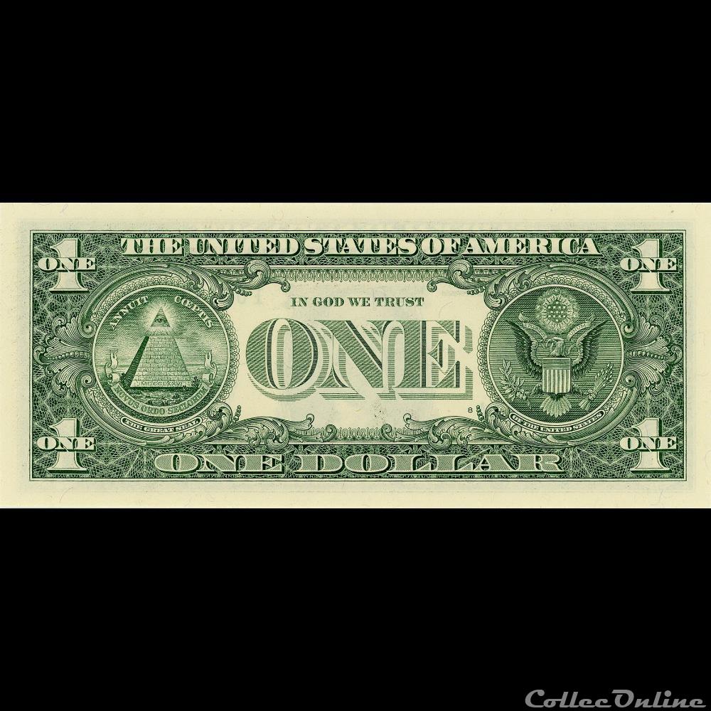 I- 1$ Federal Reserve Notes - Small Size 2017 Series billet amerique du nord etat uni i 1 federal reserve notes small size 2017 series