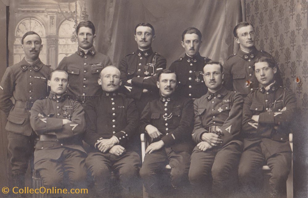 cartes postales europe france 10 bataillon de chasseurs a pied saint die