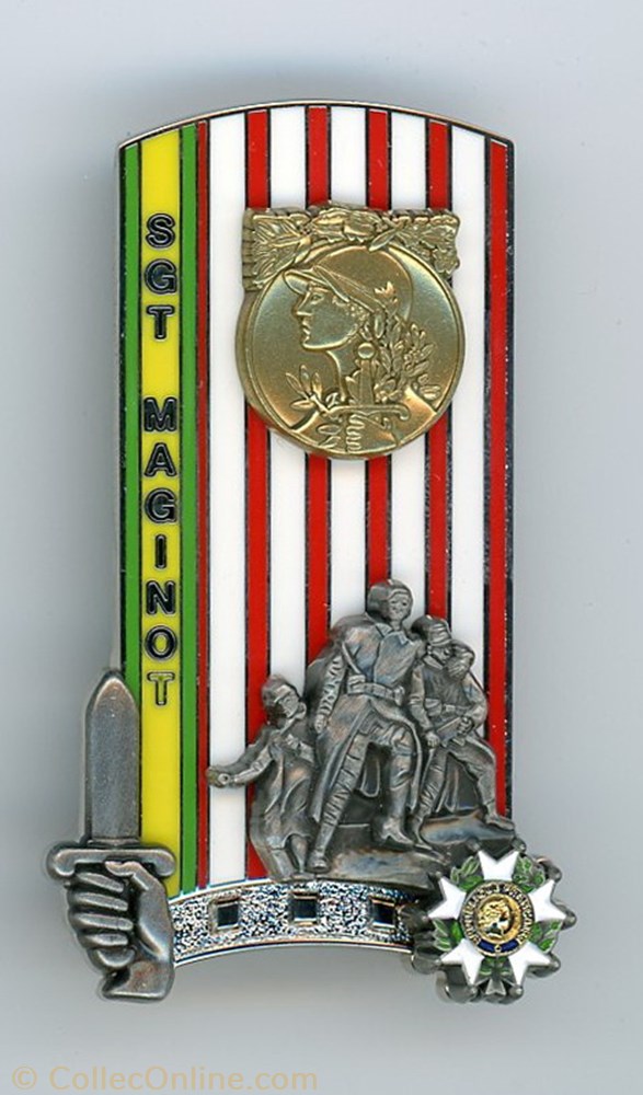 militarium medaille insigne ensoa 325 promotion maginot andre