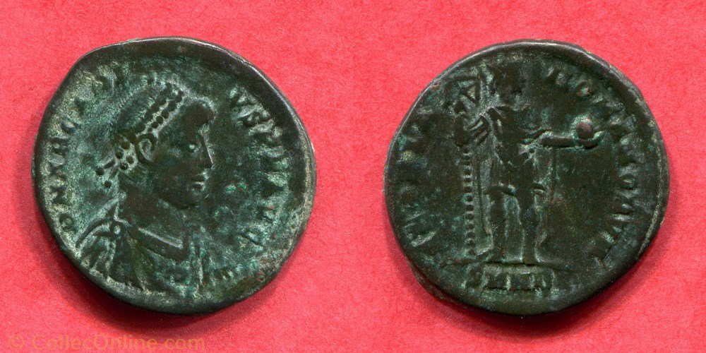 monnaie antique av jc ap romaine arcadius gloria romanorum ric 46