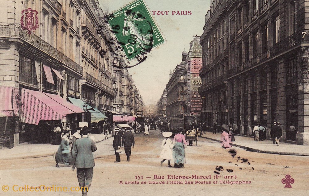 cartes postales europe france collection tout paris 171