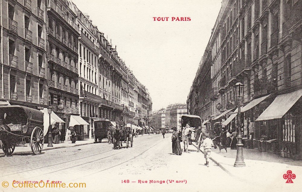cartes postales europe france collection tout paris 148