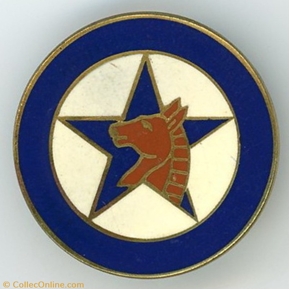 Insigne Légion Etrangère - 4° Régiment Etranger - 1° C.E .V militarium medaille insigne legion etrangere 4 regiment etranger 1 c e v