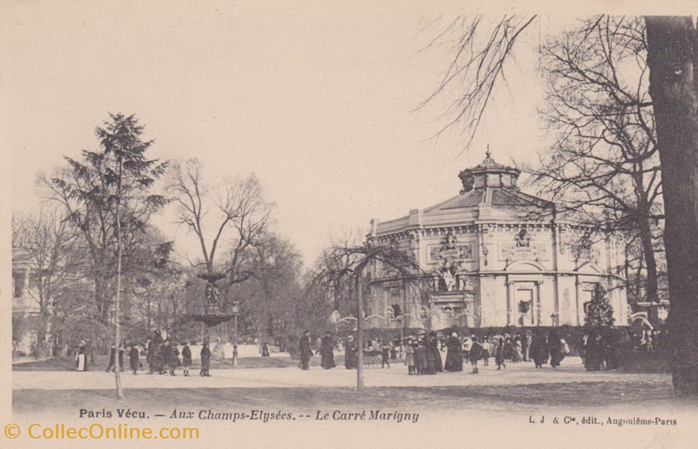 cartes postales europe france collection paris vecu n 016