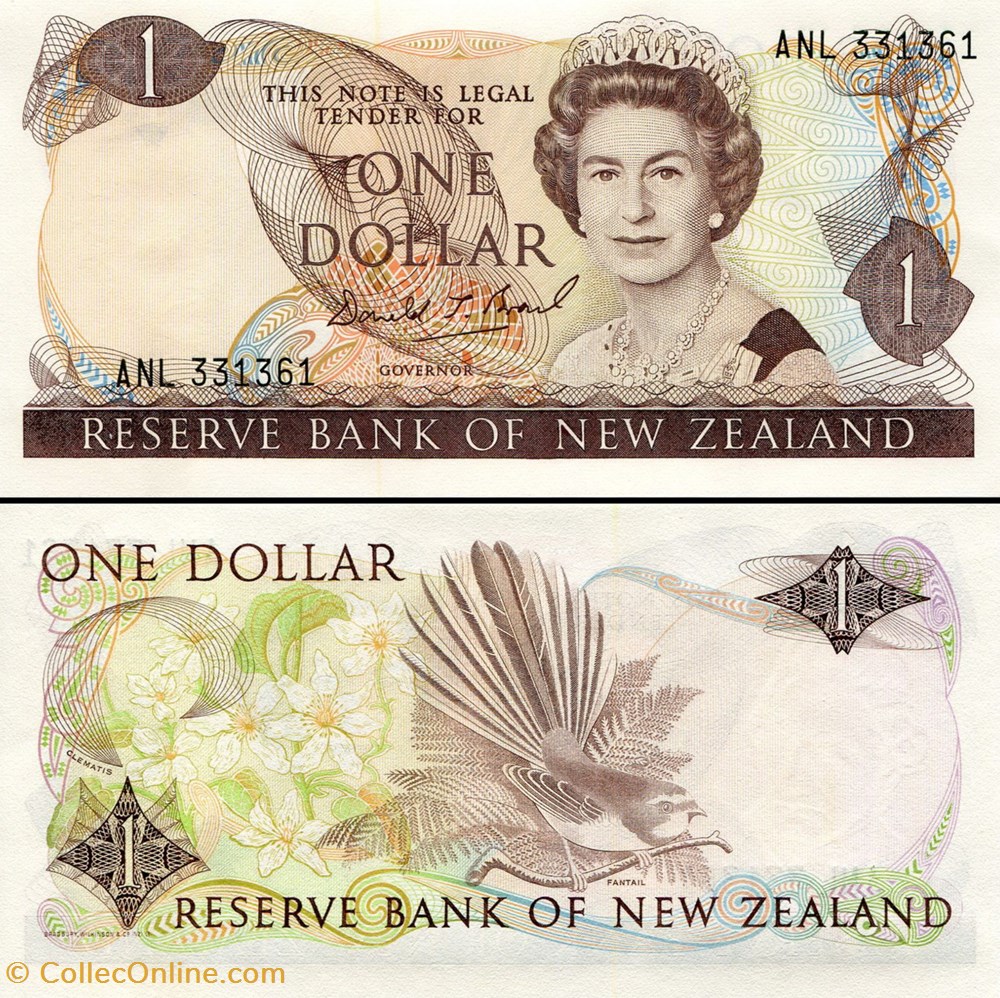 NOUVELLE-ZELANDE - PICK 169 c - 1 DOLLAR - 1992 billets oceanie nouvelle zelande pick 169 c 1 dollar 1992