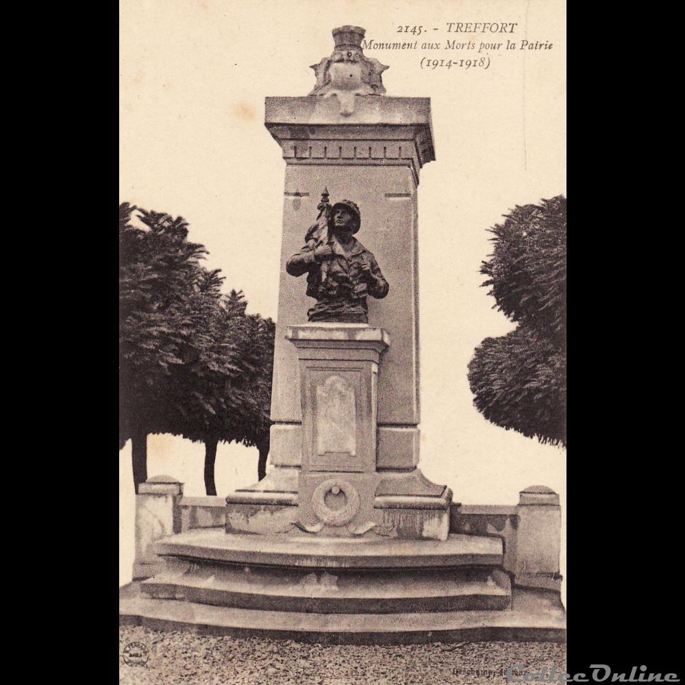 01 - Treffort carte postale france auvergne 01 treffort