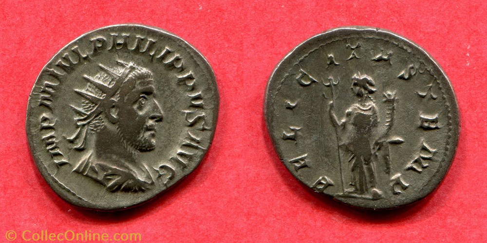 PHILIPPE I° L'ARABE - FELICITAS TEMP - RIC 31 monnaie antique av jc ap romaine republicaine imperiale philippe i arabe felicitas temp ric 31